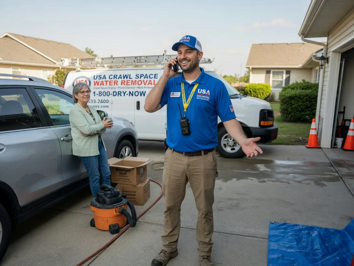 Crawl Space Water Removal Offerle, KS FAQs